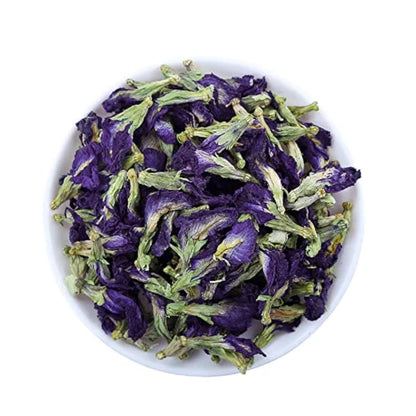 Organic Blue Butterfly Pea Flowers Harbal Tea -100% Natural Pure Premium Quality
