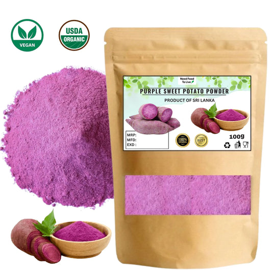 Organic Purple Sweet Potato Powder - 100% Natural Pure Premium Quality!