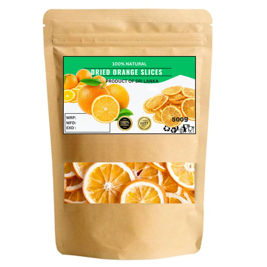 Organic Dried Orange Slices - 100% Natural Pure Premium Quality!