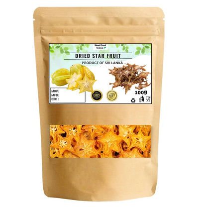 Organic Dried Star Fruit - 100% Natural Pure Premium Quality!