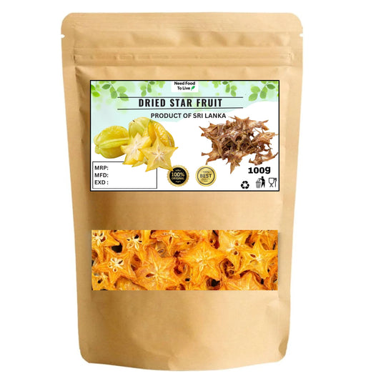 Organic Dried Star Fruit - 100% Natural Pure Premium Quality!
