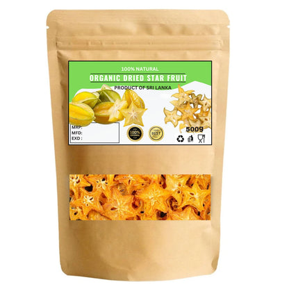 Organic Dried Star Fruit - 100% Natural Pure Premium Quality!