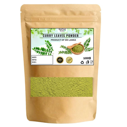 Organic Curry Leaves Powder - 100% Natural Pure Premium Quality!