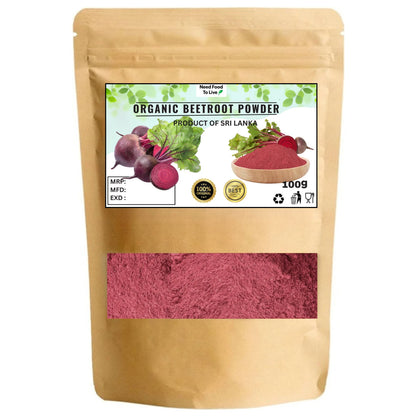 Organic Dried Beet Root Powder - 100% Natural Pure Premium Quality!