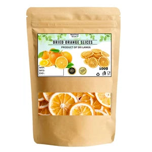 Organic Dried Orange Slices - 100% Natural Pure Premium Quality!